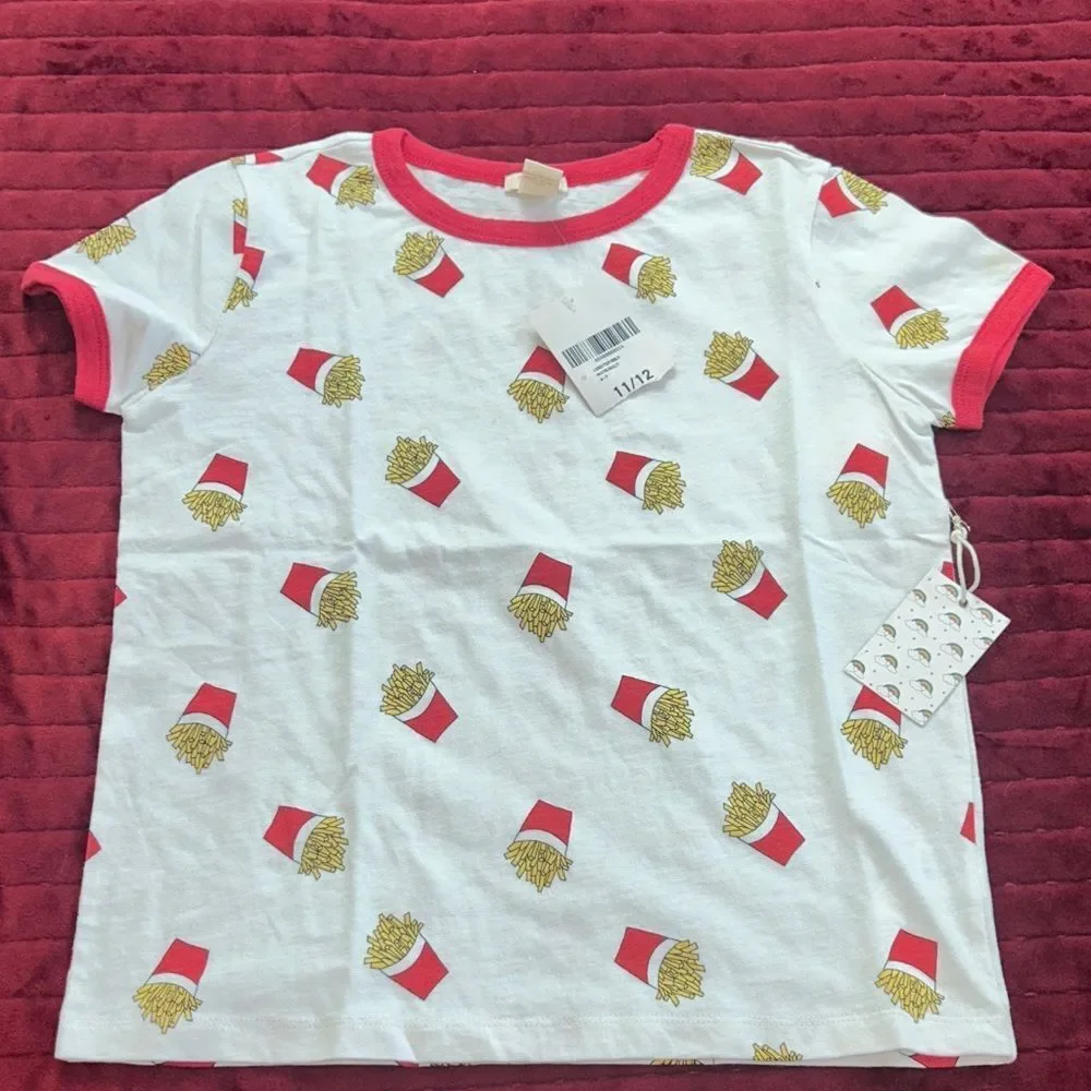 🍟 Forever 21 Ringer Tee French Fry 🍟 Fabulous!